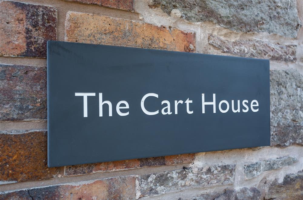 Signage for The Cart House, Bridgnorth, Shropshire at The Cart House, Bridgnorth