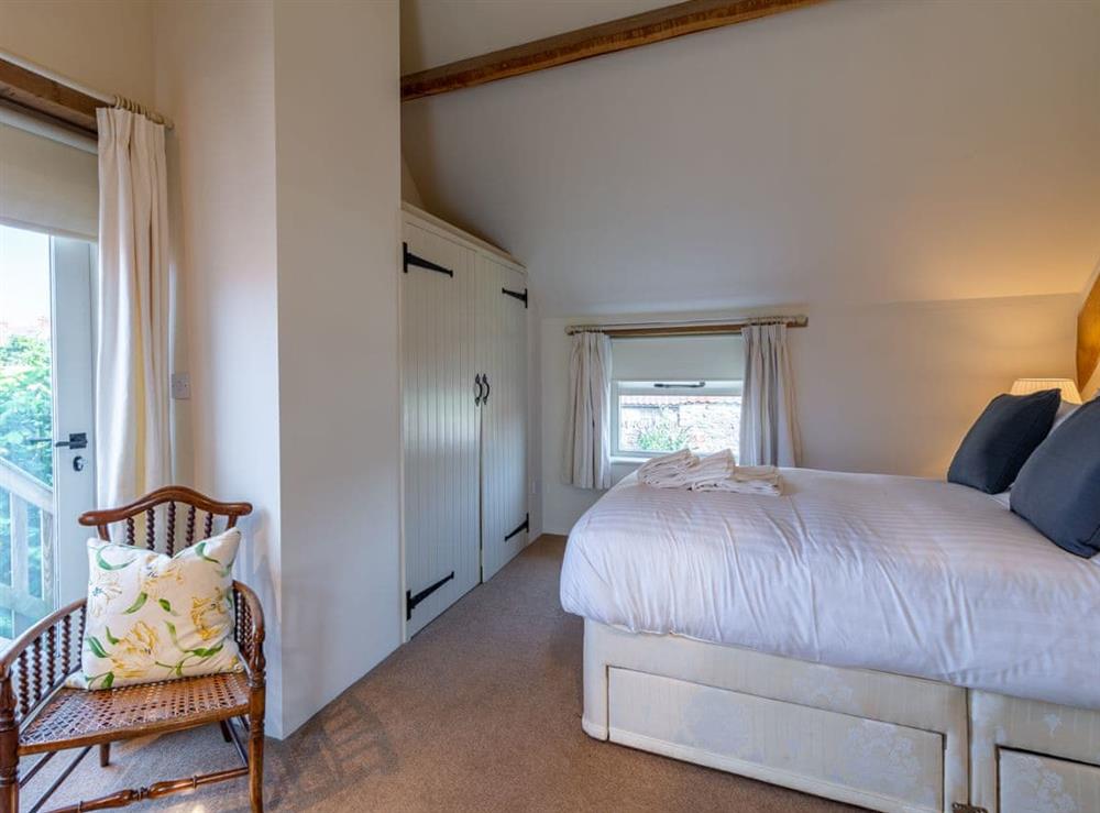 Double bedroom at The Cart House in Helmsley, Yorkshire, North Yorkshire