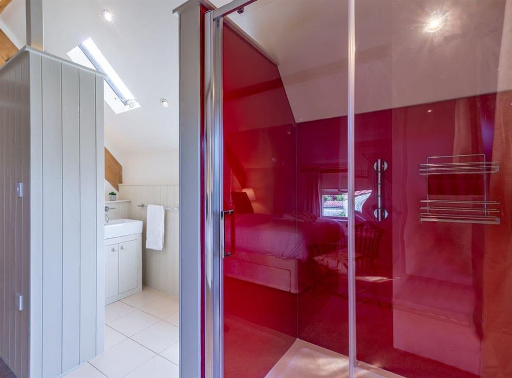 En-suite at The Cart House in Helmsley, Yorkshire, North Yorkshire