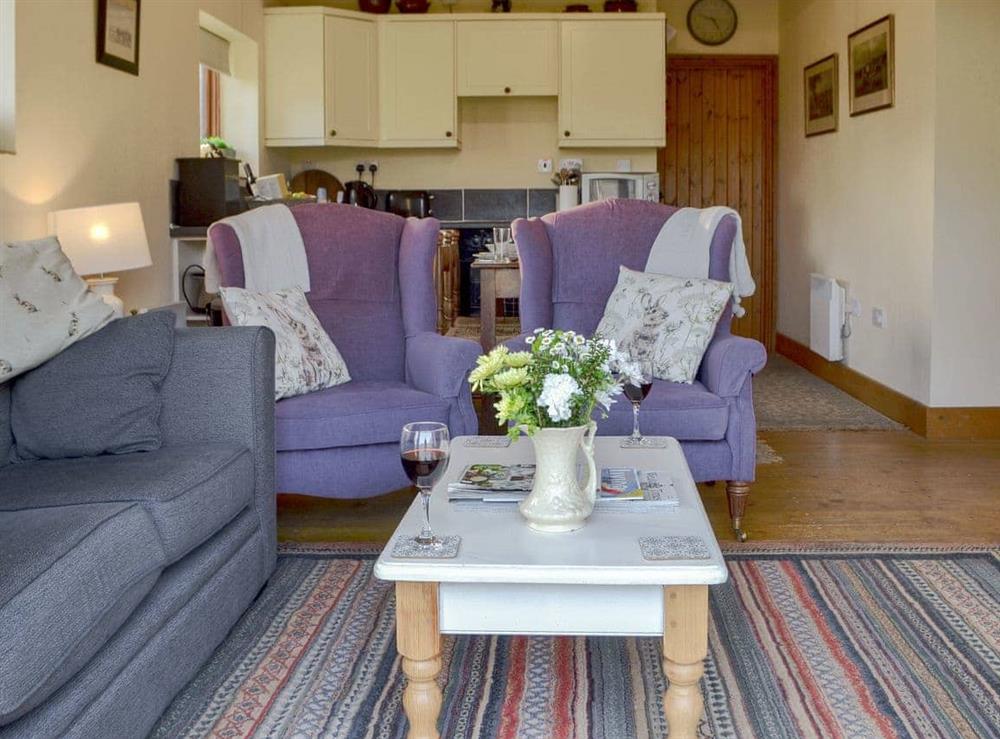 Well presented open plan living space at The Cart Lodge in Hooe, Battle, East Sussex., Great Britain