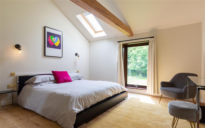 This is a bedroom at The Cart Lodge, Thornham Magna near Bury St Edmunds