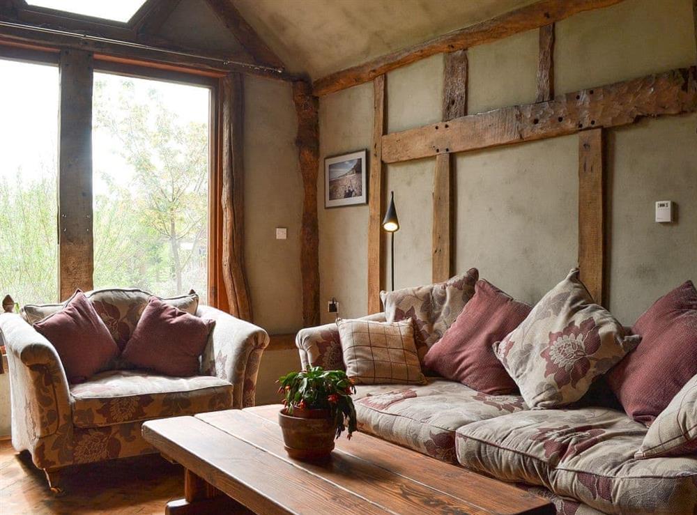Lounge area at The Cart Shed in Knapton Green, near Leominster, Herefordshire