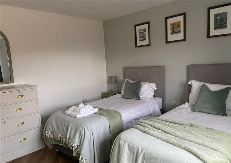 One of the bedrooms at The Cart Shed, Marston Moretaine
