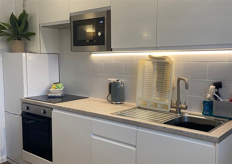 This is the kitchen at The Cart Shed, Marston Moretaine