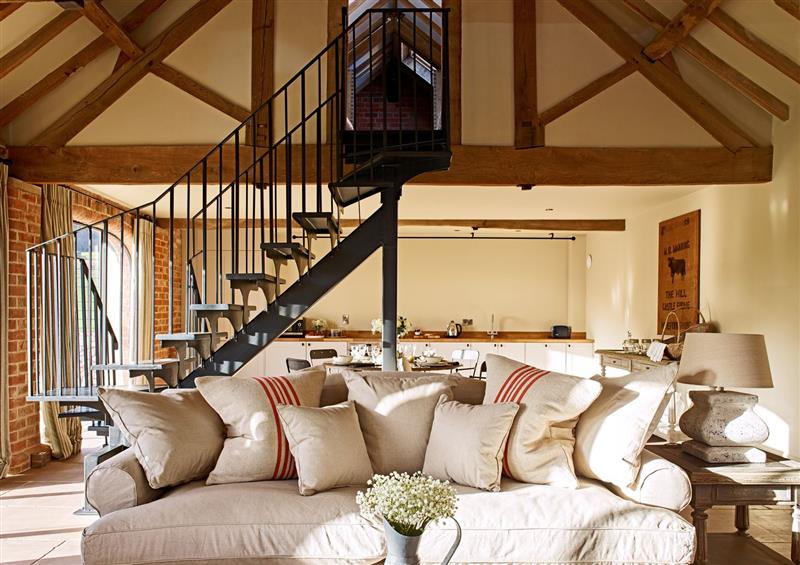 The living room at The Carthouse, Ledbury near Welland