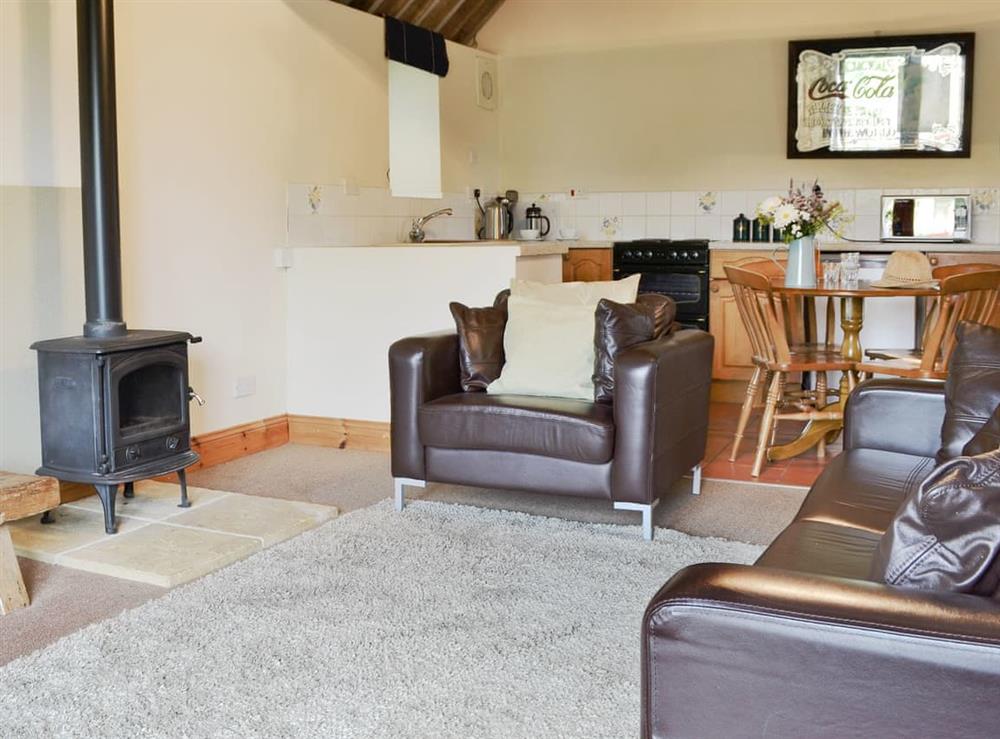 Spacious living area at The Carthouse in Malmesbury, Wiltshire
