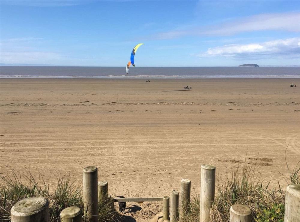 Great access to the local beach at The Castle in Brean, Somerset