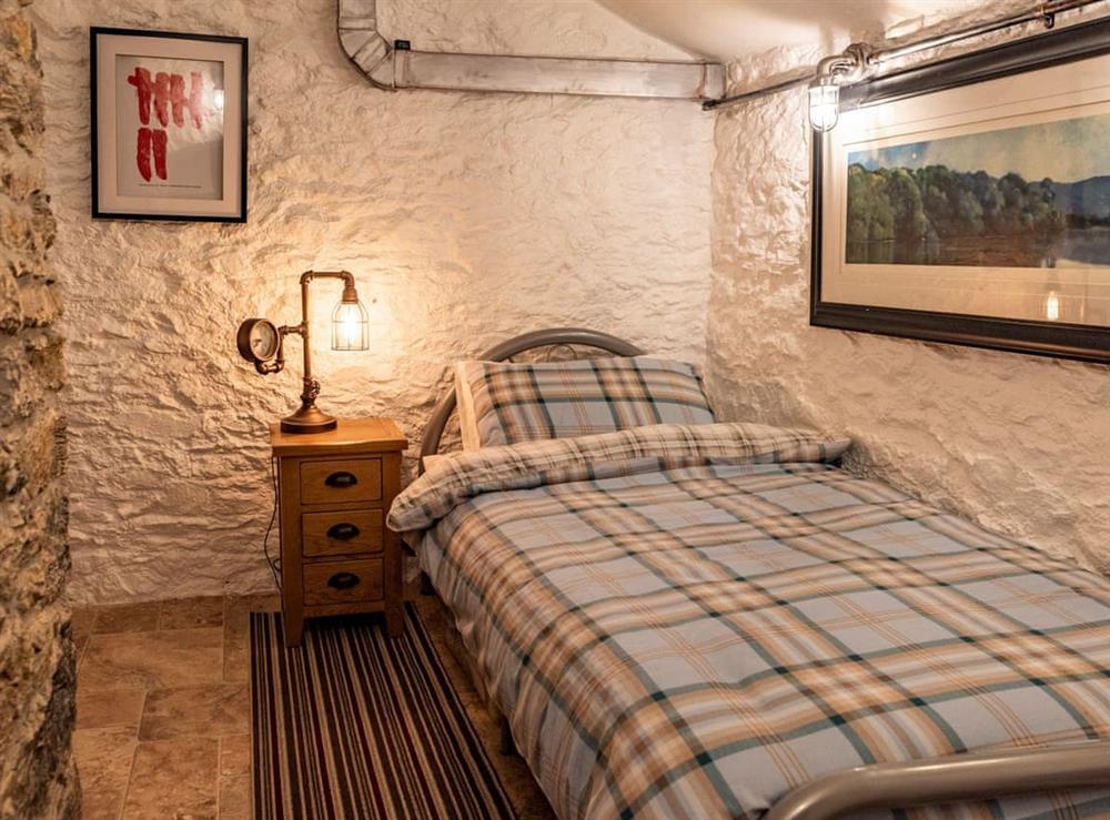 Single bedroom at The Catacombs in Plymouth, Devon