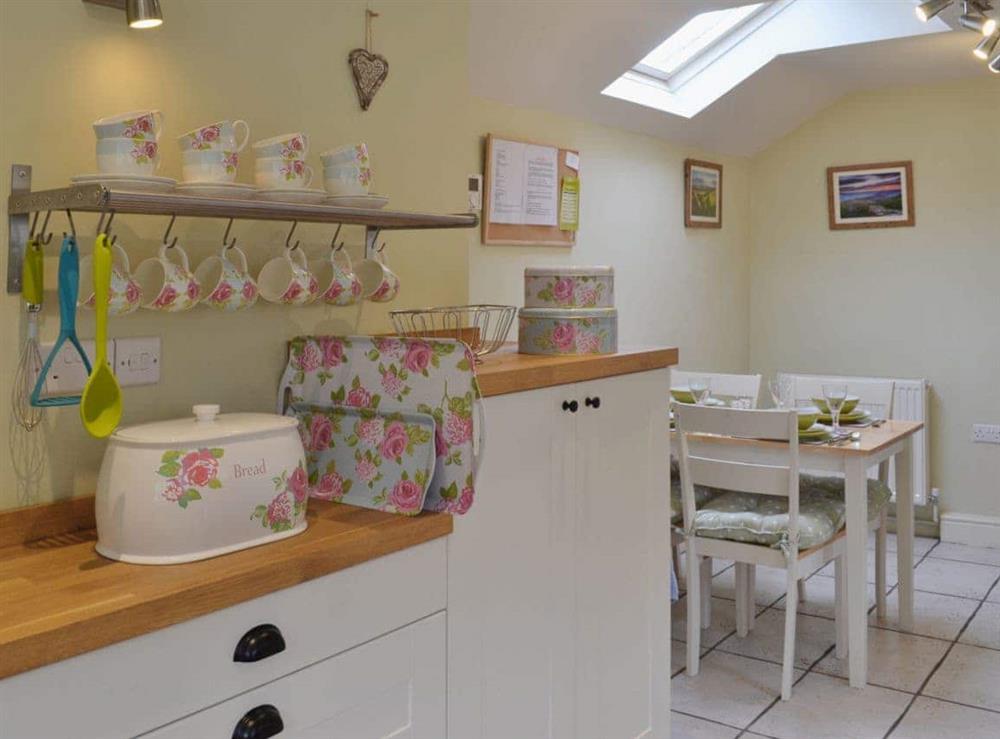 Kitchen/diner at The Causeway in Eyam, near Bakewell, Derbyshire