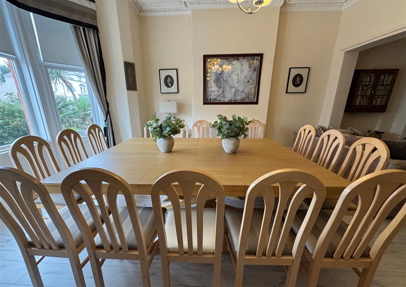 Dining room at The Causeway, Llandudno