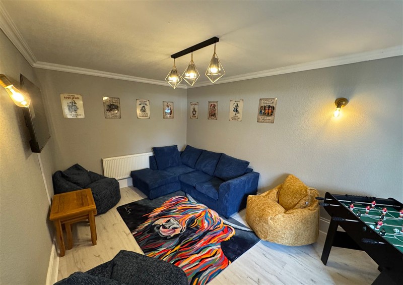 Relax in the living area at The Causeway, Llandudno