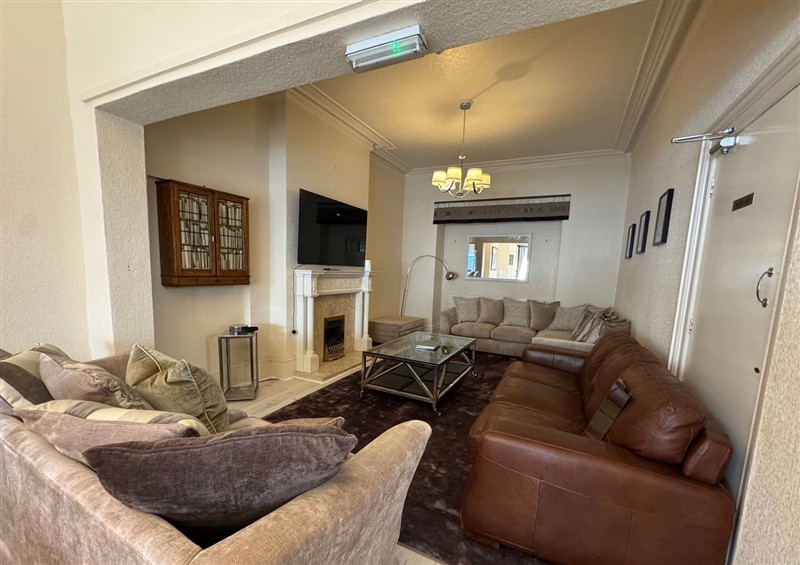 This is the living room at The Causeway, Llandudno