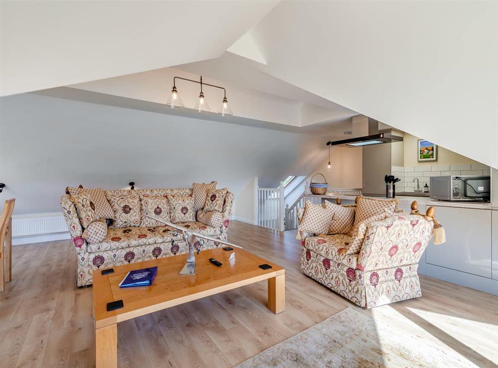 Open plan living space (photo 3) at The Cedars Cottage 1 in Cloughton, near Scarborough, North Yorkshire