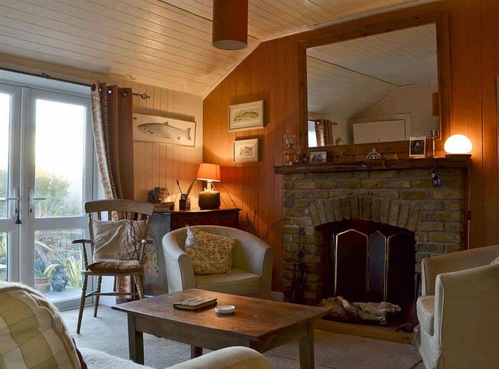 Homely living room at The Cedars in Portnalong, Isle Of Skye