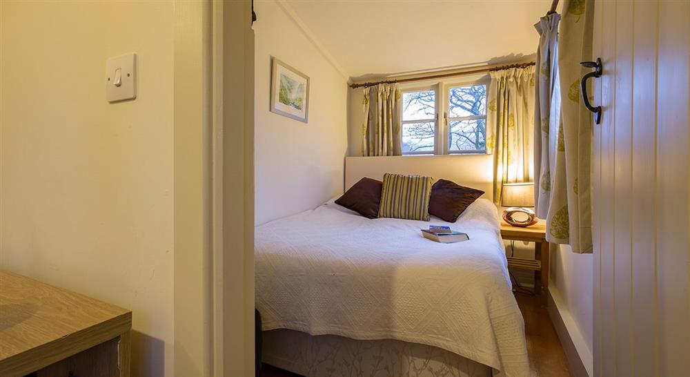 The double bedroom at The Chalet At Tan Yr Ogof in Beddgelert, Gwynedd