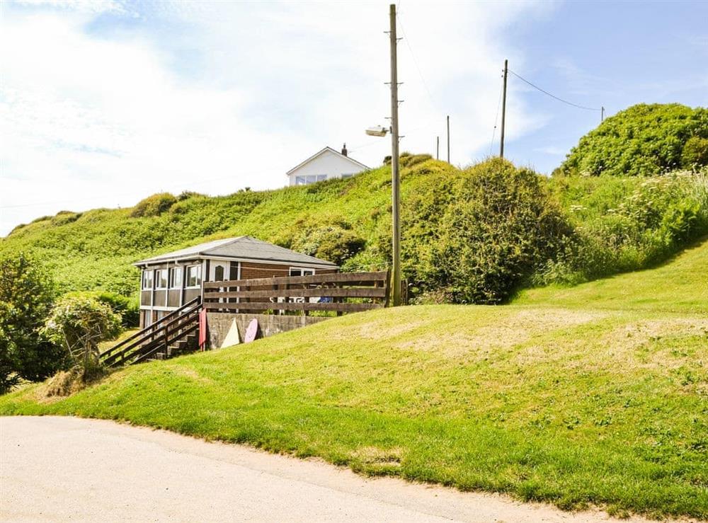 Exterior at The Chalet in Hunmanby Gap, near Filey, North Yorkshire