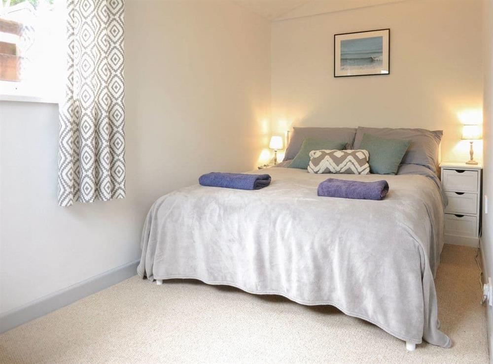 Double bedroom at The Chalet in Portreath, Cornwall