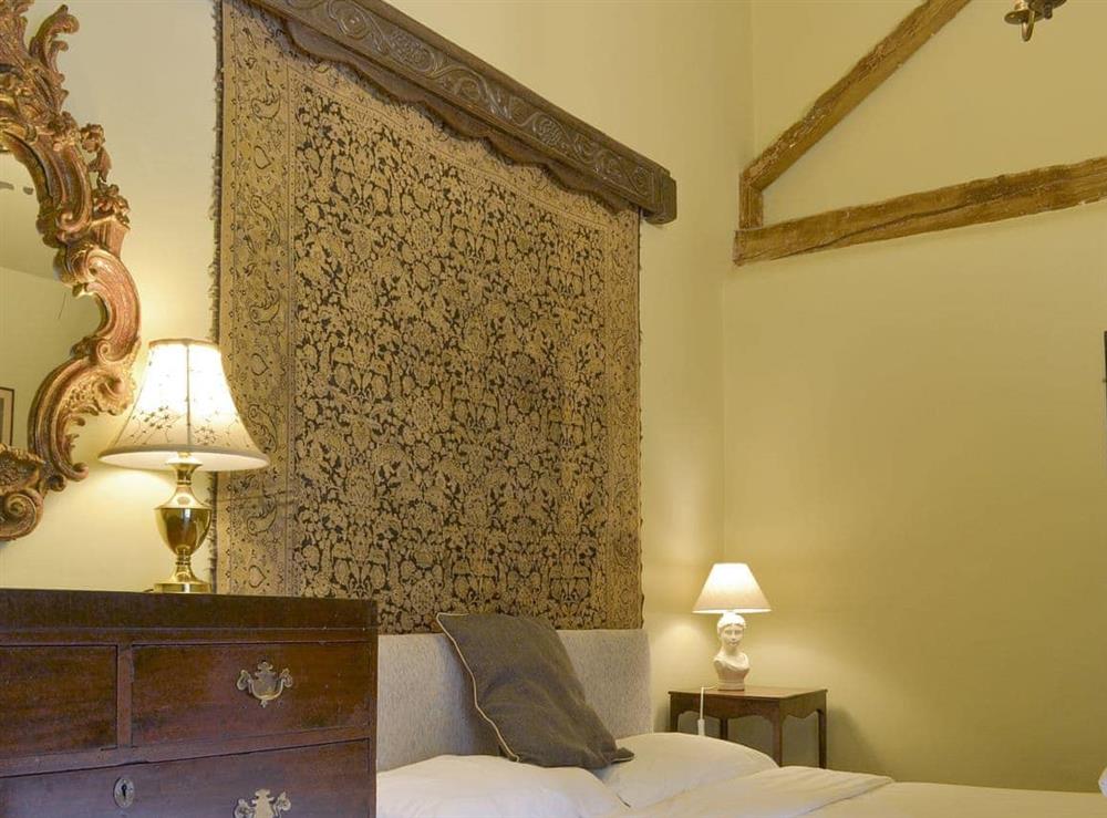 Comfortable double bedroom at The Chapel in Alport, Nr Bakewell, Derbyshire., Great Britain
