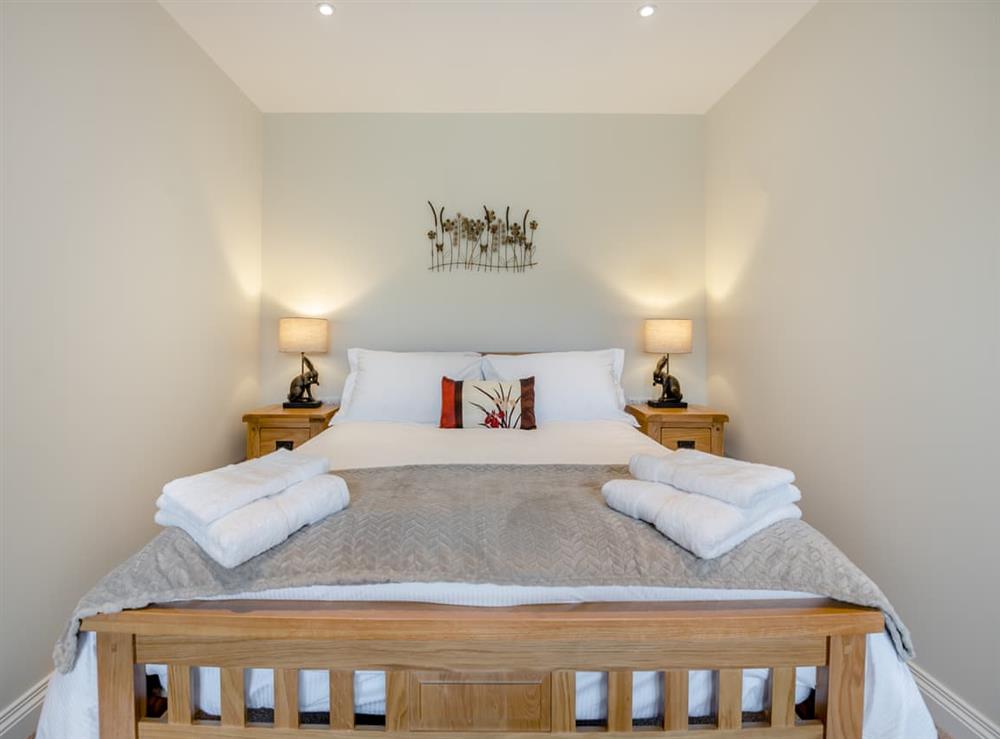 Double bedroom at The Chapel in Ewyas Harold, near Hereford, Herefordshire