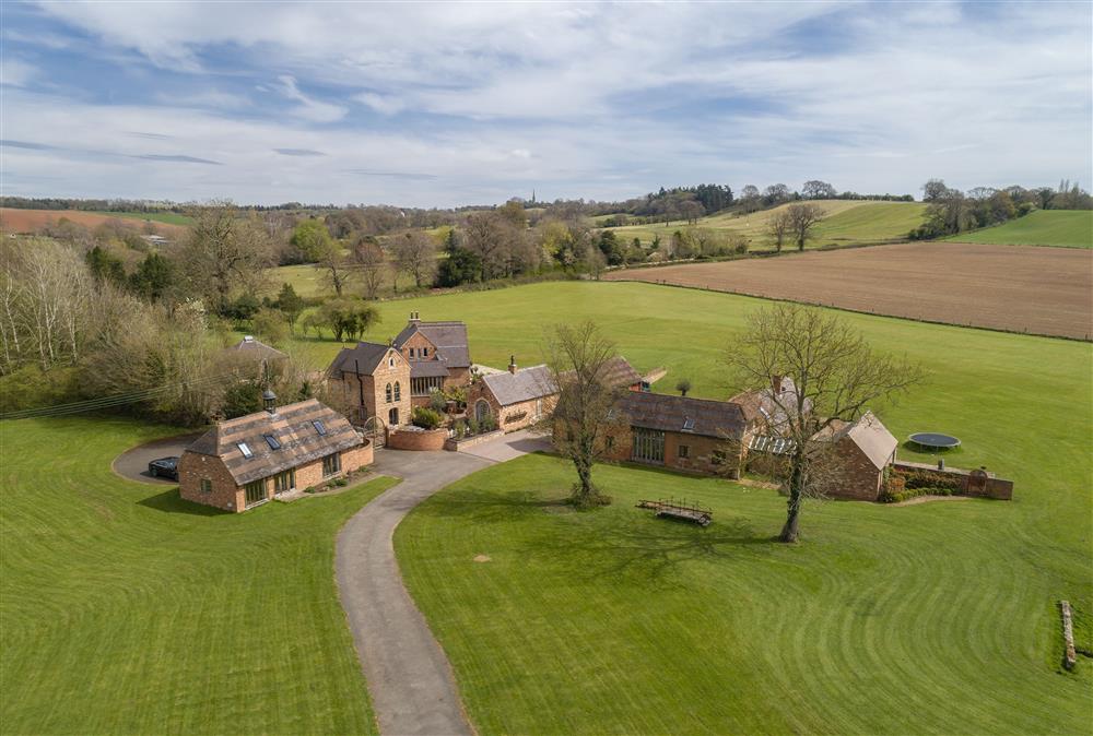 Situated in four acres of private grounds with stunning rural views at The Chapel, Finstall nr Bromsgrove