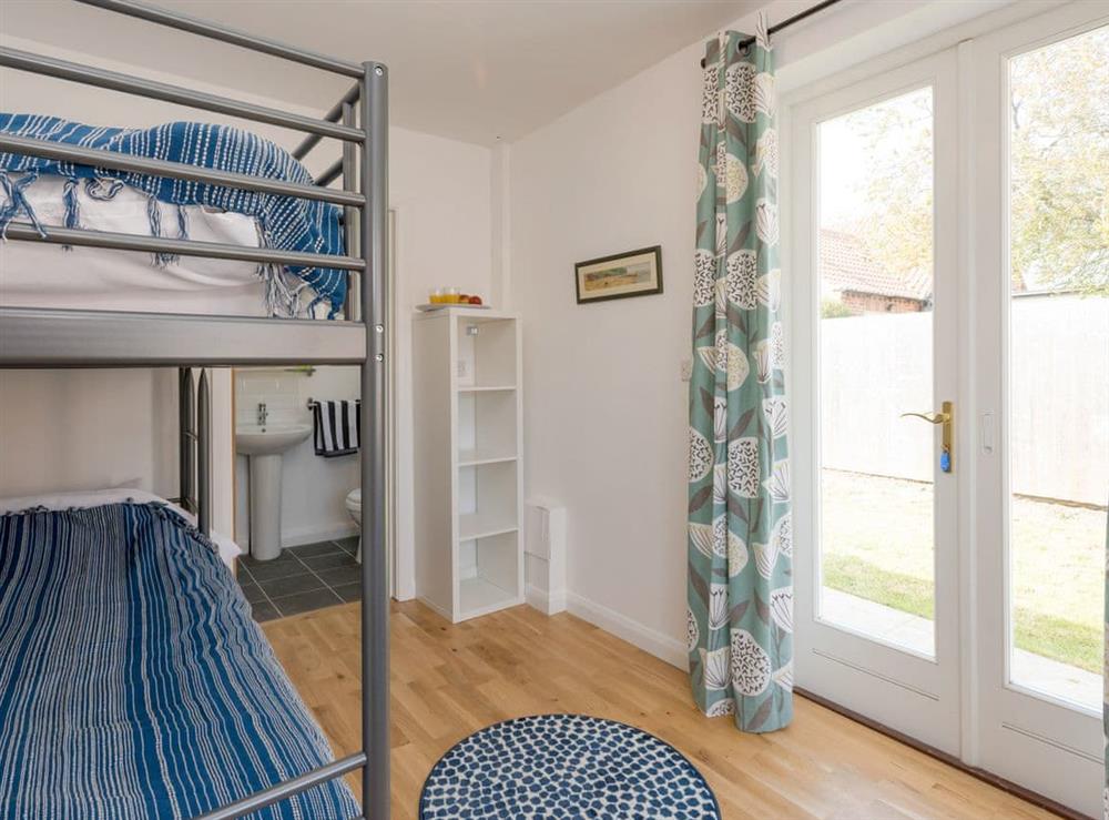 Comfortable en-suite bunk bedroom at The Chapel in Hindolveston, near Holt, Norfolk