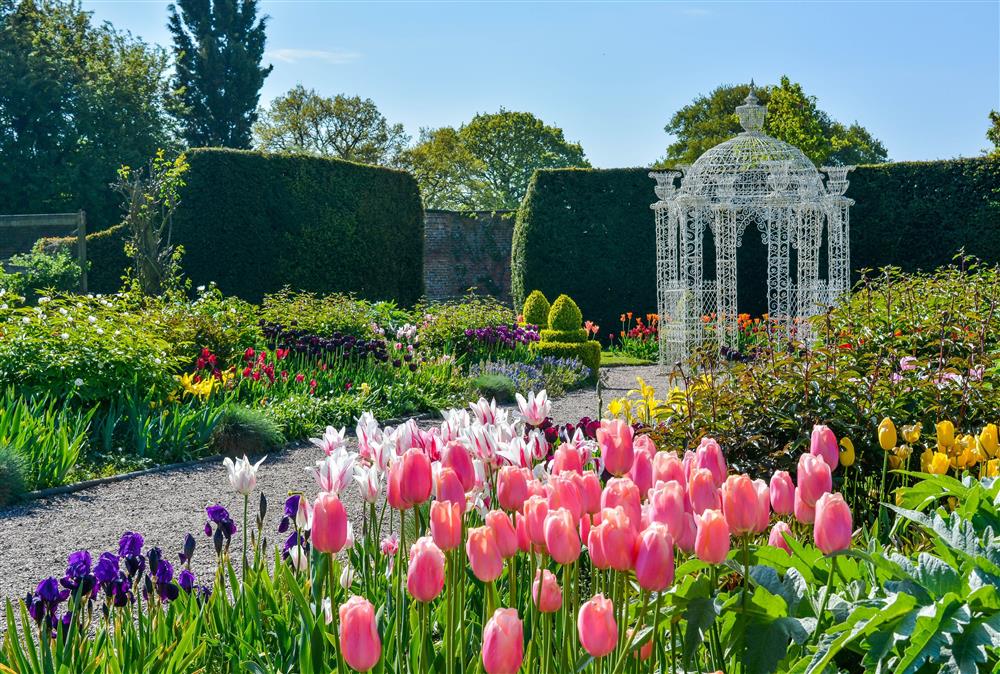 The Kitchen Garden at Arley Hall and Gardens at The Chapel House, Arley