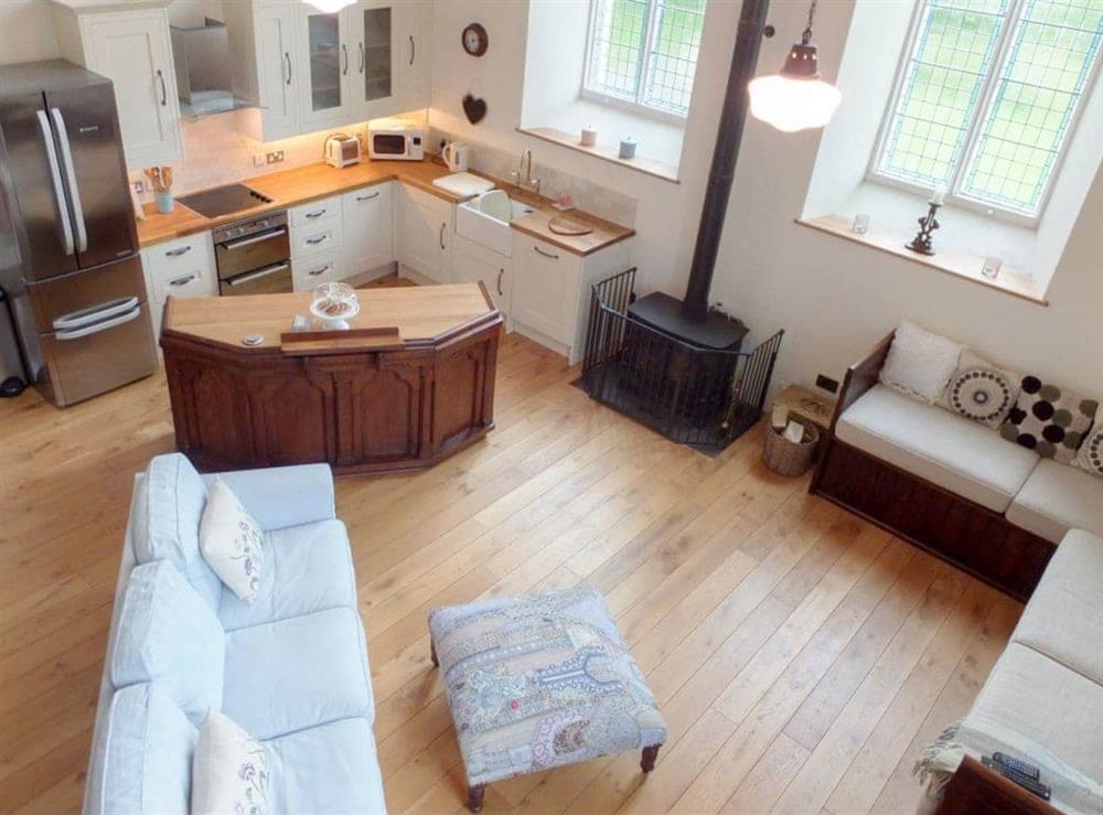Well presented, charming open plan living/dining room/kitchen at The Chapel in near Whitland, Dyfed