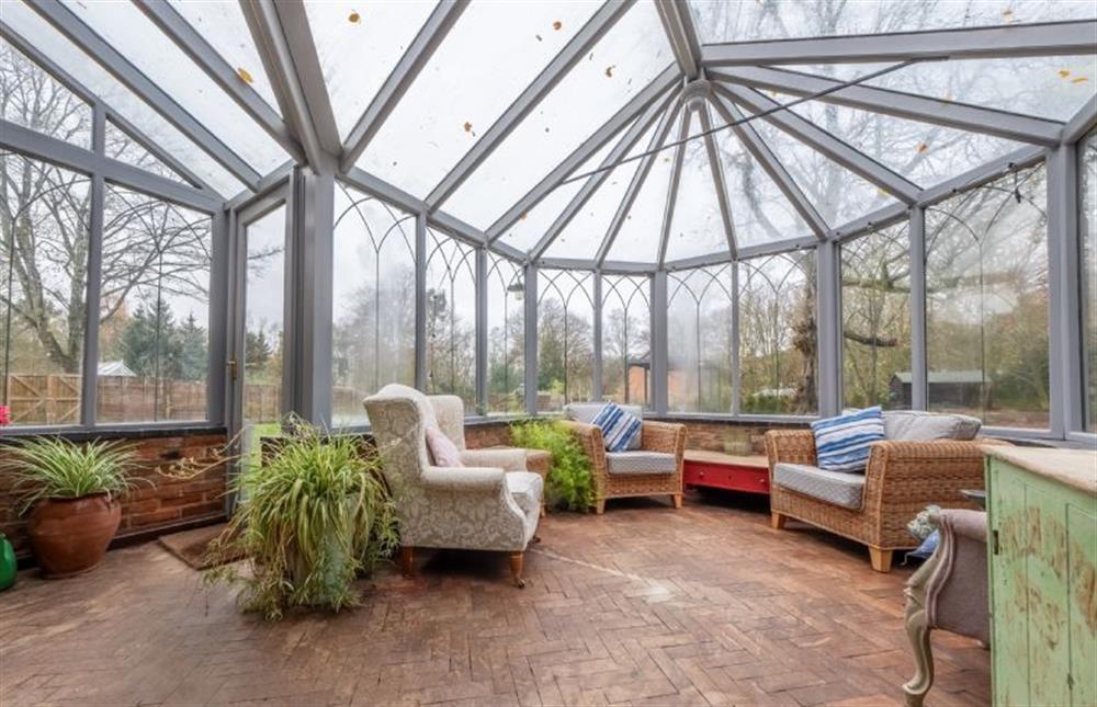 Ground floor: A spacious conservatory in which to enjoy garden views at The Chapel, North Elmham near Dereham