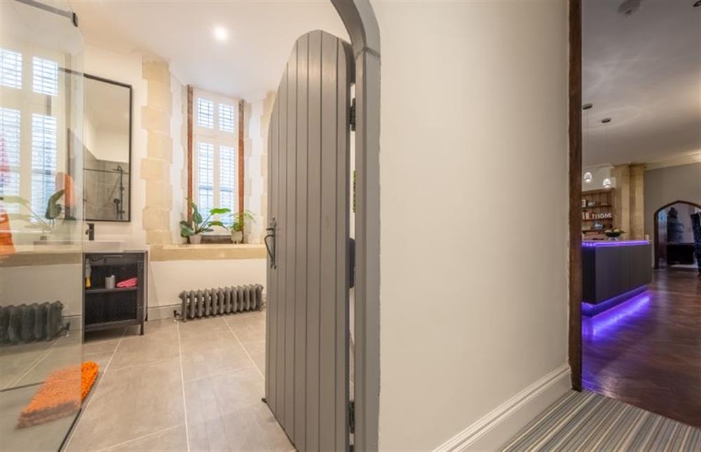 Ground floor: Bathroom shared between bedrooms four and five at The Chapel, North Elmham near Dereham