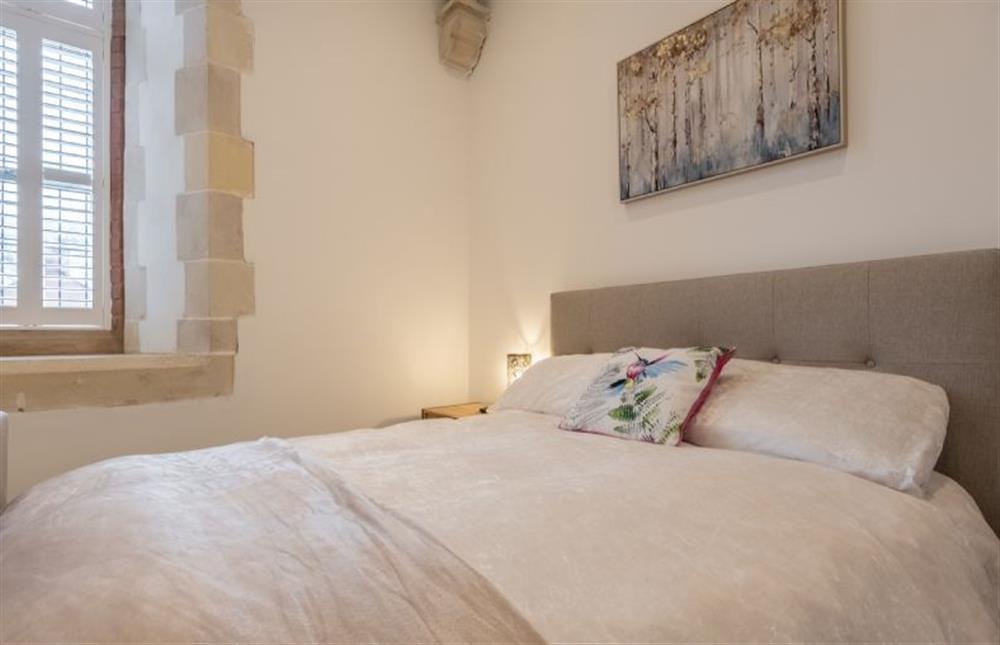 Ground floor: Bedroom two has a television footboard at The Chapel, North Elmham near Dereham
