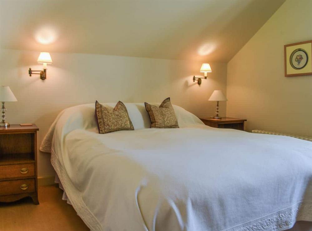 Double bedroom at The Chapel in Owslebury, near Winchester, Hampshire