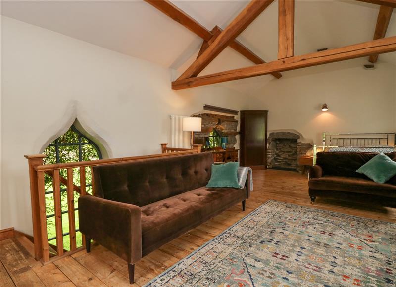 The living area at The Chapel, Whicham near Silecroft