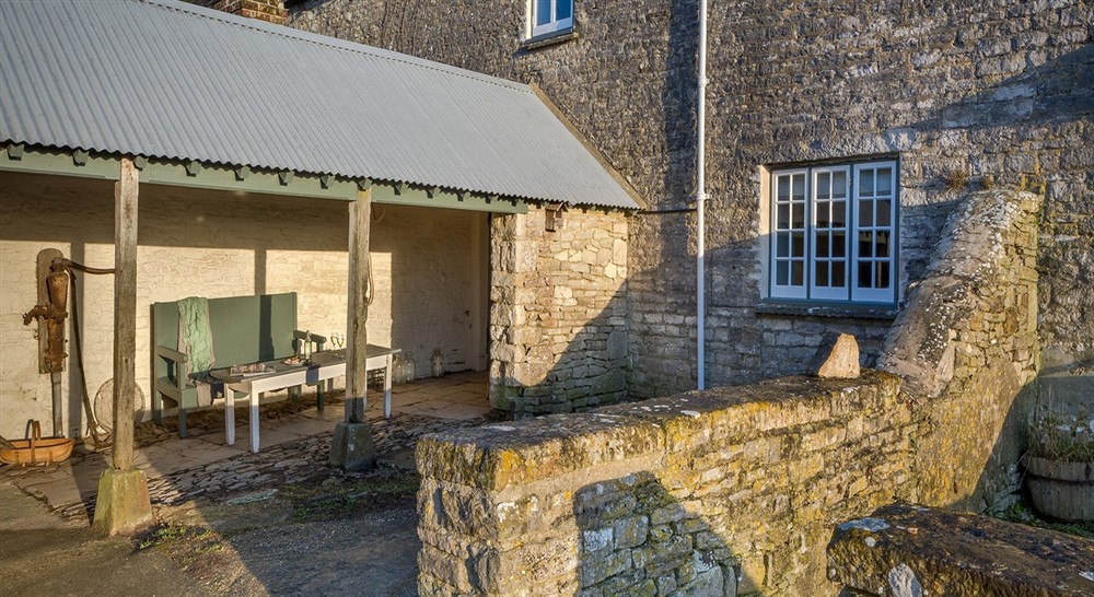 The loggia (photo 3) at The Cheese House in Harmans Cross, Dorset