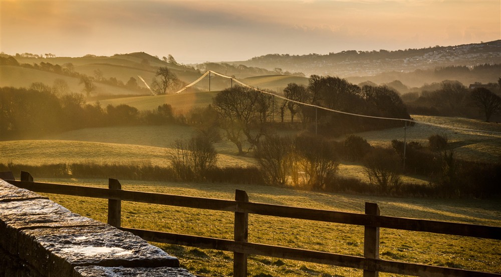 The surrounding area of The Cheese House, Dorset at The Cheese House in Harmans Cross, Dorset
