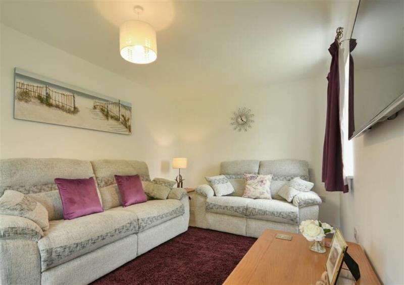Relax in the living area at The Chevy, Seahouses