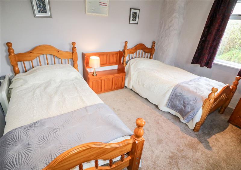 One of the 2 bedrooms at The Chocolate Box, Lissaclarig East near Ballydehob