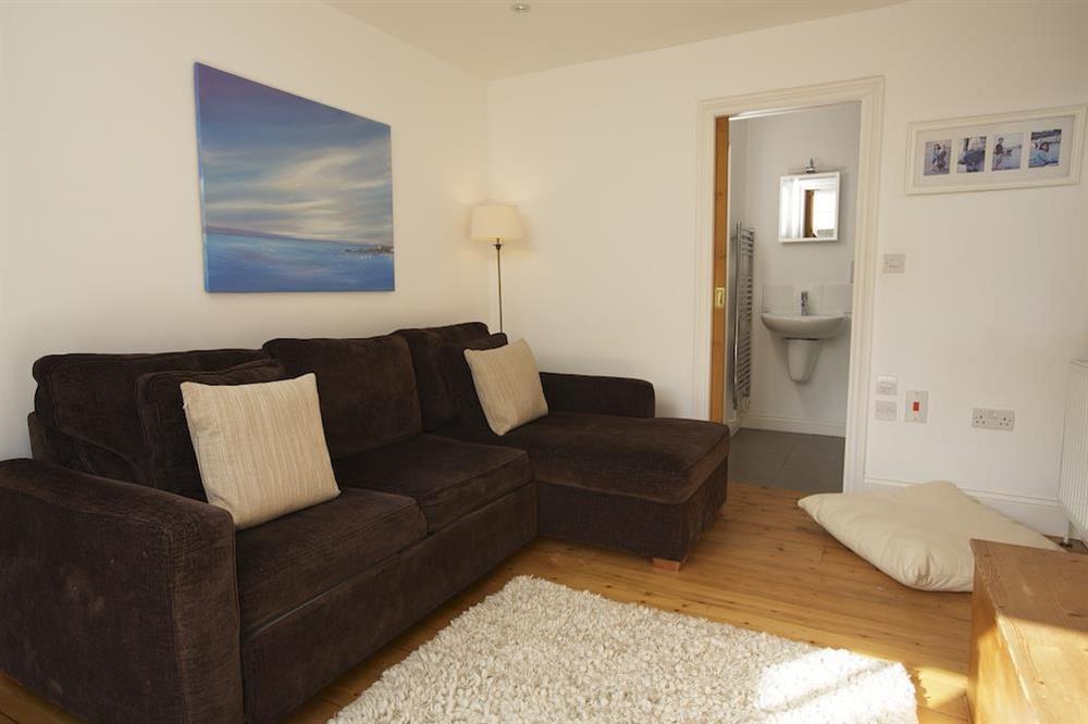 Cosy en suite TV room at The Chota House in Shadycombe Road, Salcombe