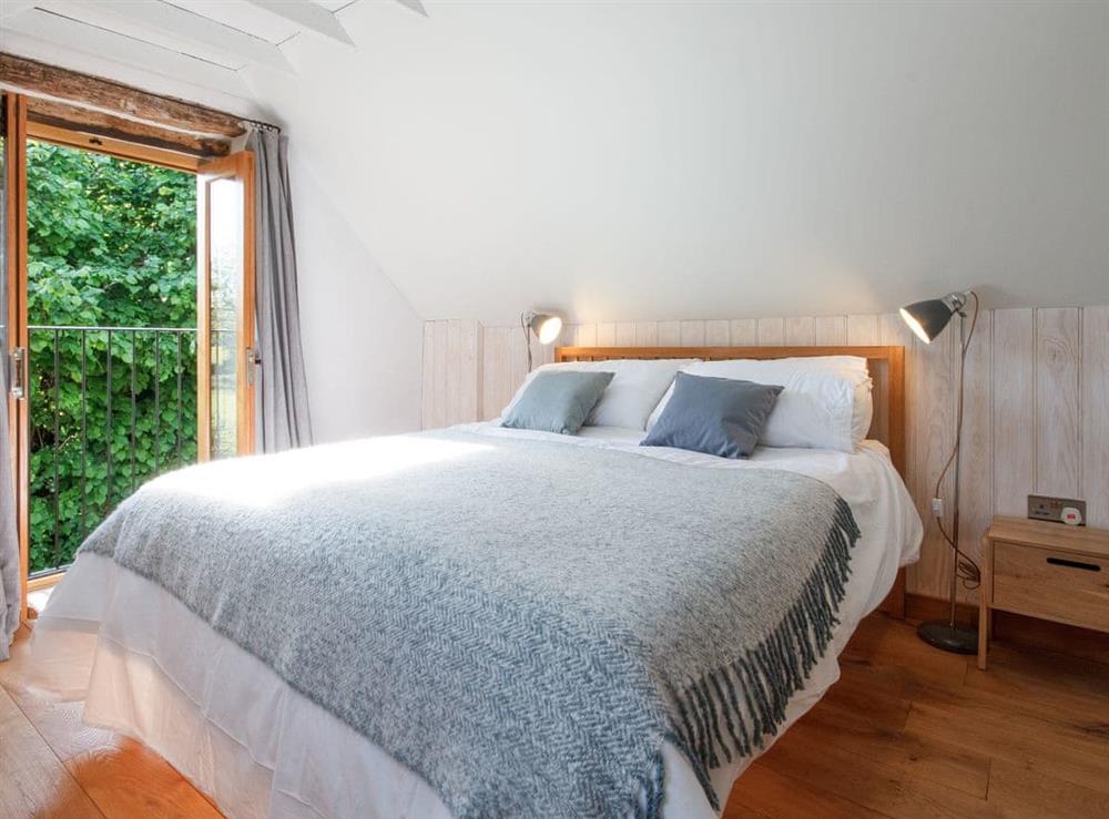 Double bedroom at The Cider Barn in Little Dean, near Cinderford, Gloucestershire