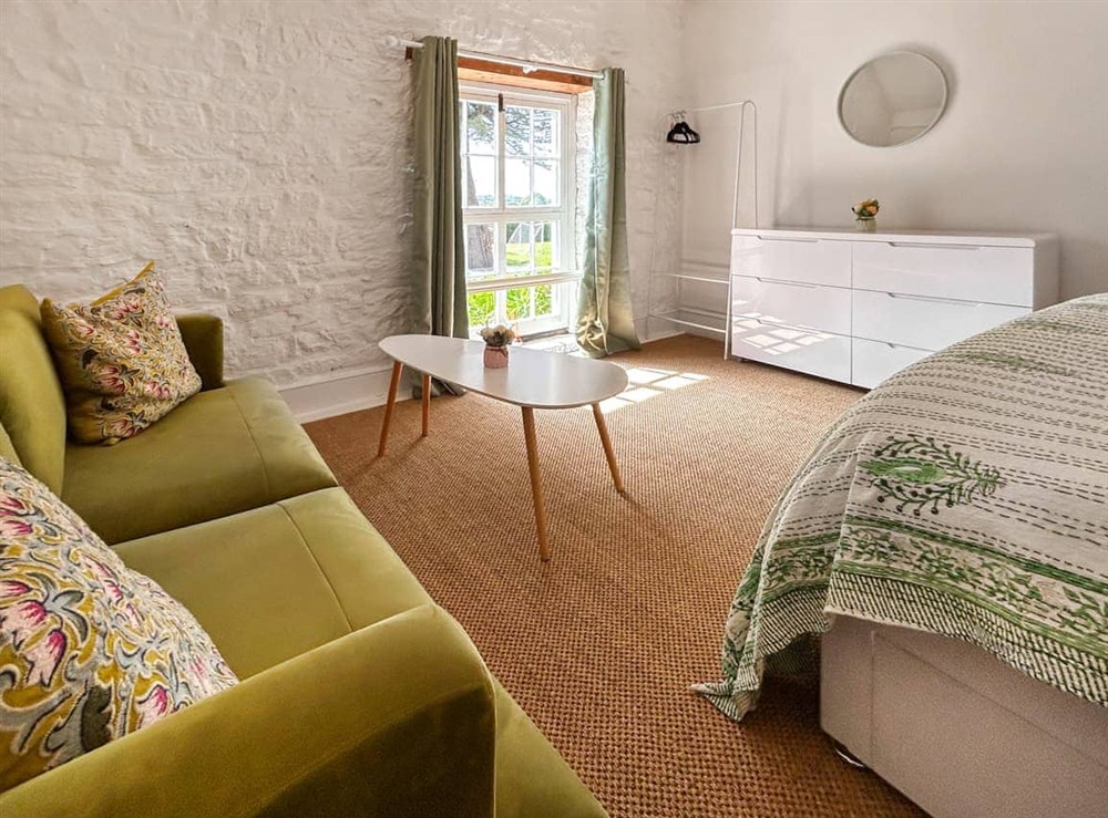 Double bedroom at The Cider Barn in West Pennard, near Glastonbury, Somerset