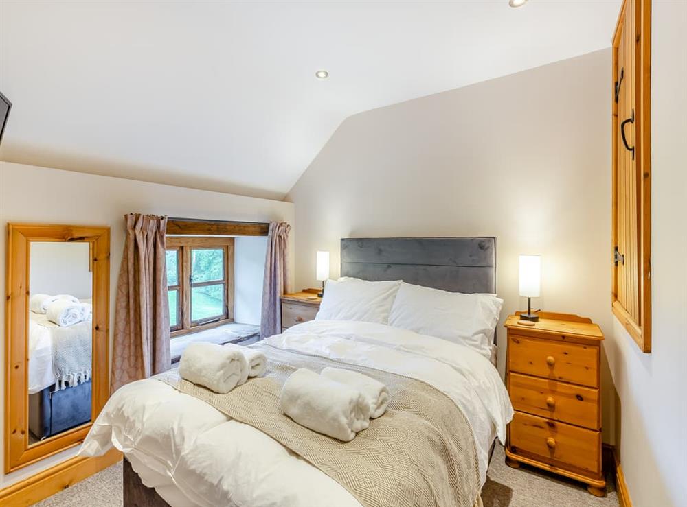 Double bedroom at The Cider House in Clee St, Margaret, near Craven Arms, Shropshire