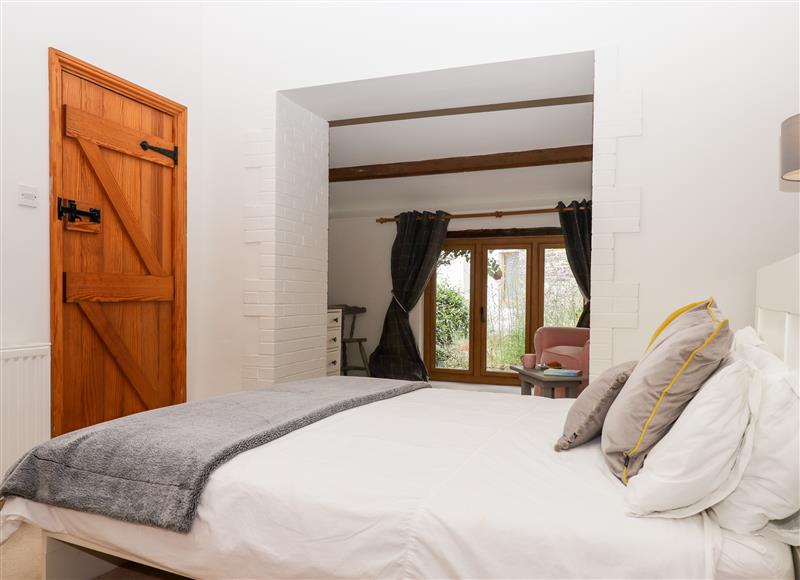 One of the bedrooms at The Cider House, Landrake
