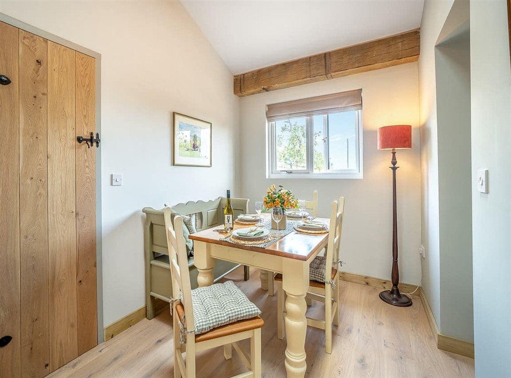 Dining Area at The Cider House in Mitcheldean , Forest of dean, Gloucestershire