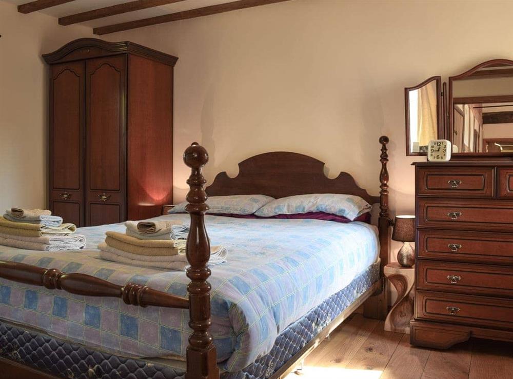 Double bedroom at The Cider Press in Welland, near Malvern, Worcestershire
