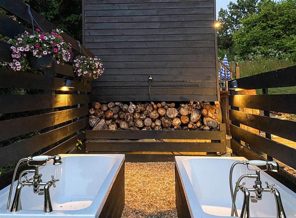 Outdoor area at The Clarence in Doddington, near Sittingbourne, Kent