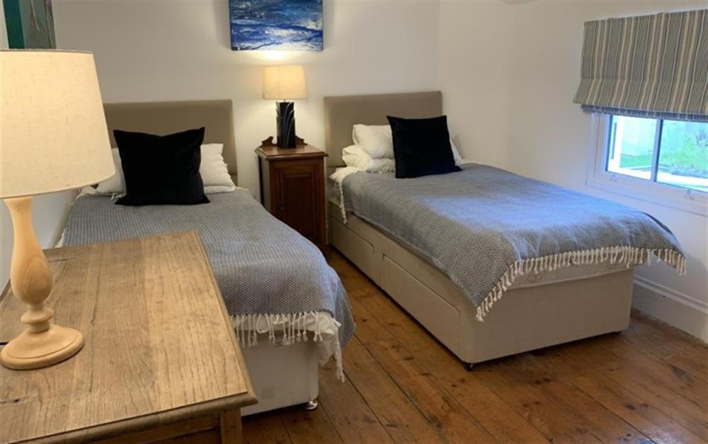 Twin bedroom at St Teath, 