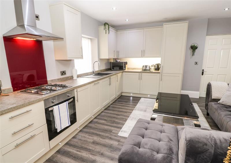 The kitchen at The Coach House, 4,  St Johns North Apartments, Wakefield
