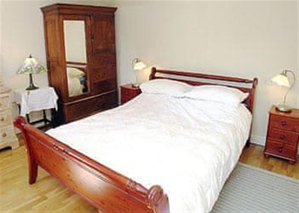 Double bedroom at The Coach House in Aldington, Ashford, Kent., Great Britain