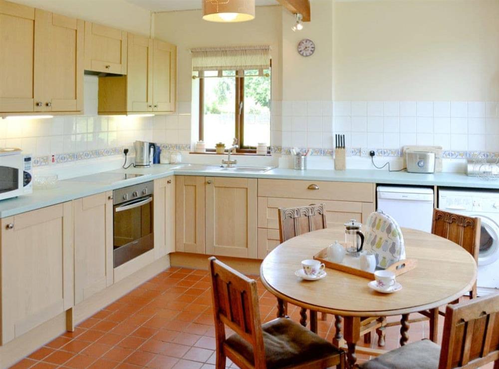 Kitchen at The Coach House in Aldington, Ashford, Kent., Great Britain