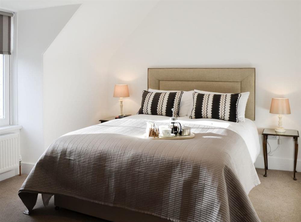 Comfortable second double bedroom at The Coach House in Alford, Aberdeenshire