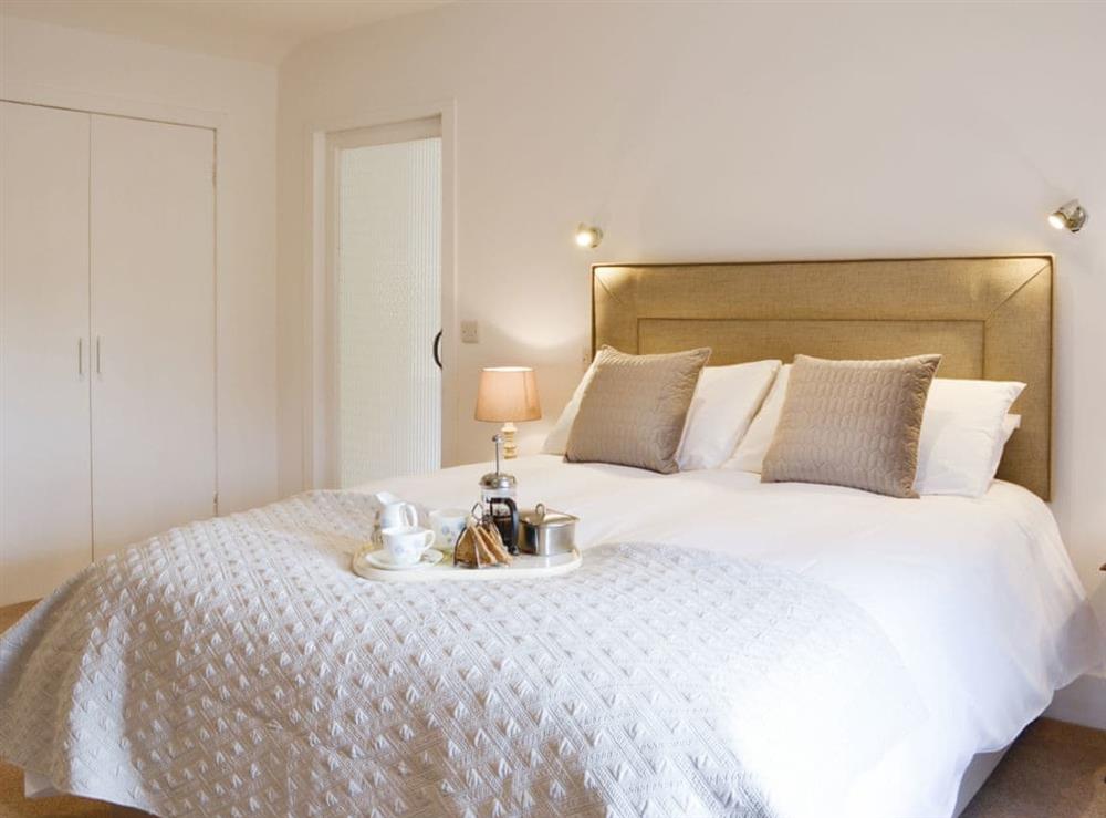 Cosy and romantic double bedroom at The Coach House in Alford, Aberdeenshire